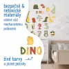 Sipo Nástěnné samolepky do dětského pokoje, Dino Numbers