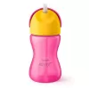 Philips AVENT Hrneček s ohebným brčkem 300 ml +dárek PETITE&MARS Miska 6m+