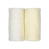 LODGER Swaddler Solid Matcha 2balení 110 x 110 cm Butter