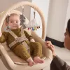 KINDERKRAFT Jídelní židlička a lehátko Fini Up 2v1 Grey