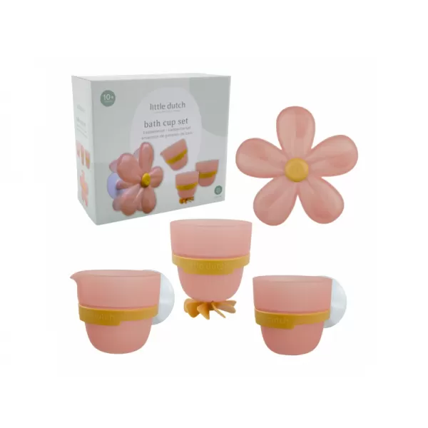 Little Dutch Sada kelímků do koupele Květina