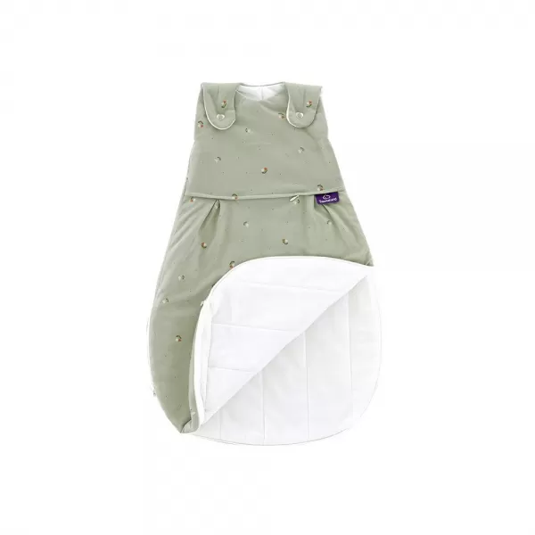 TRÄUMELAND Spací pytel Liebmich 3dílný set Fiore Grün 56/62