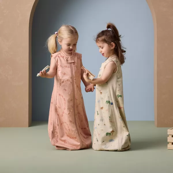 ERGOPOUCH Vak na spaní organická bavlna Sheeting Savannah 8-24 m, 8-14 kg, 1 tog