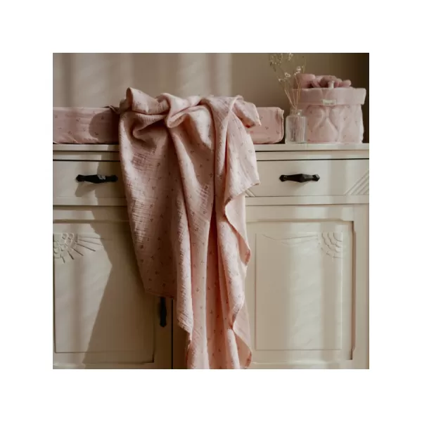 Little Dutch Plena zavinovací 120x120 cm s potiskem Pure