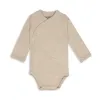 LODGER Body s dlouhým rukávem Melange Beige vel. 62