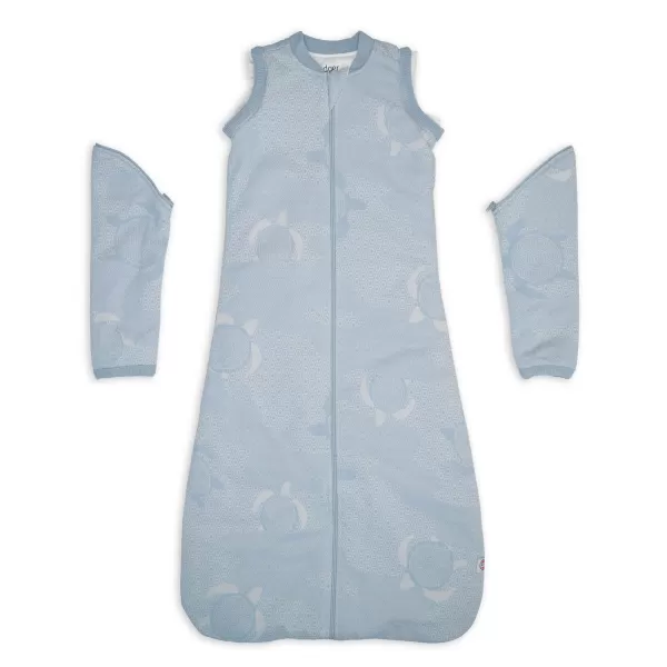 LODGER Spací pytel s rukávy Matcha vel. 86/98