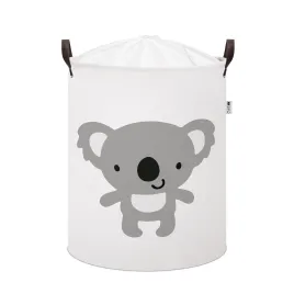 Sipo Koš na hračky se šňůrkou, skládací bavlněný / 43 l, Koala