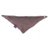 TRÄUMELAND Bandana Bib 2 ks Beige & Schokopflaume