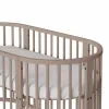 New Baby Dětská rostoucí postýlka 3v1 oválná + matrace kašmírová