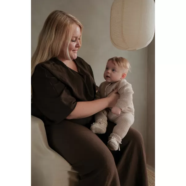 LODGER Pletené tepláčky Merino vel. 62