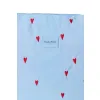 STUDIO NOOS - Puffy DIAPER BAG - přebalovací taška | Light Blue Hearts