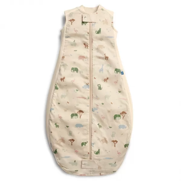ERGOPOUCH Vak na spaní organická bavlna Sheeting Savannah 8-24 m, 8-14 kg, 1 tog