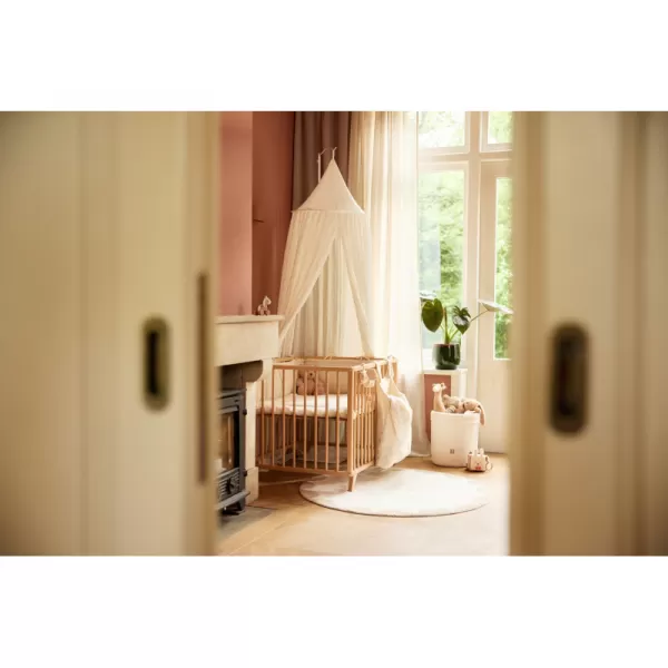 Jollein Košík úložný Cloudy Rib Oatmetal