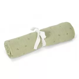 Little Dutch Plena zavinovací 120x120 cm s potiskem Pure