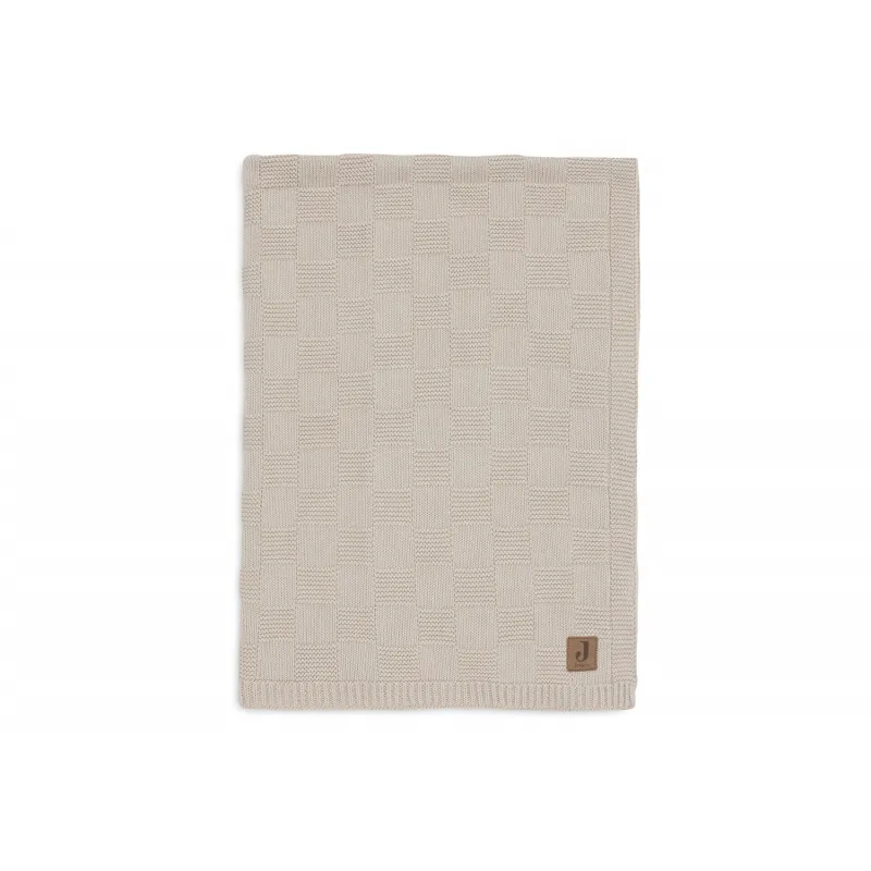Jollein Deka 75x100cm Box Knit Warm Sand