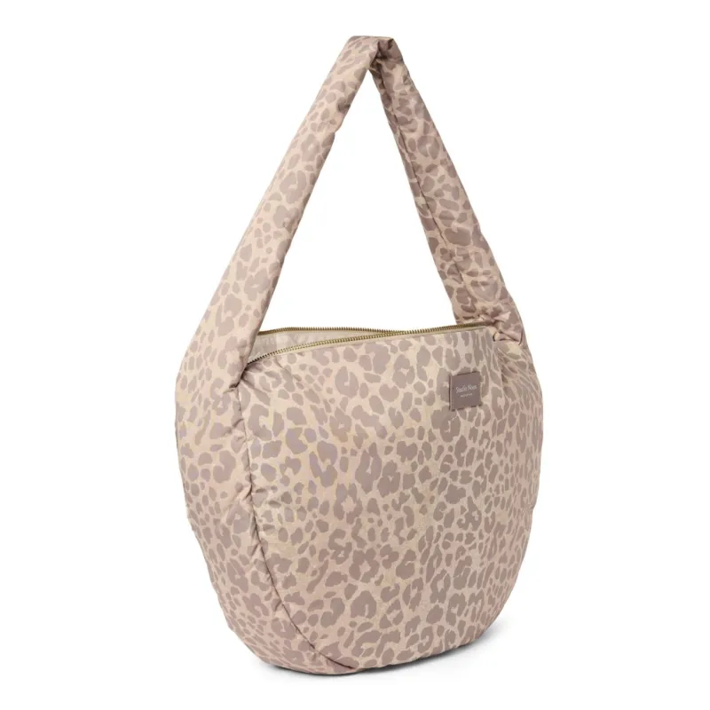 STUDIO NOOS - Puffy Cross Body bag | Cream Leopard