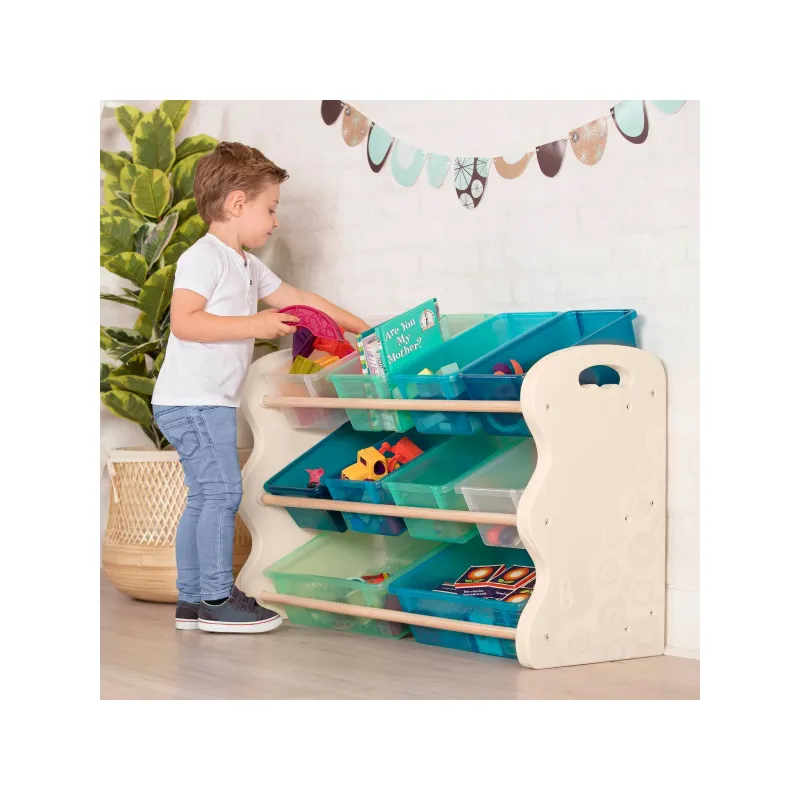 B.toys Organizér na hračky s ukládacími boxy