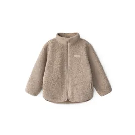 LEOKID Fleecová bunda Theo Almond Milk vel. 104