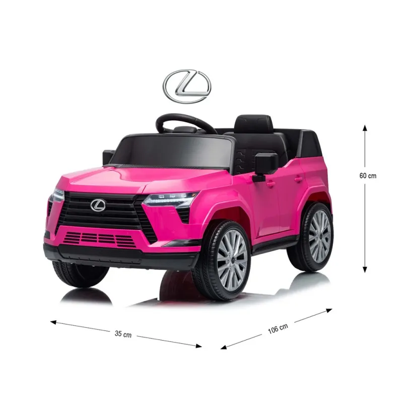 Milly Mally Elektrické autíčko Lexus GX550 pink