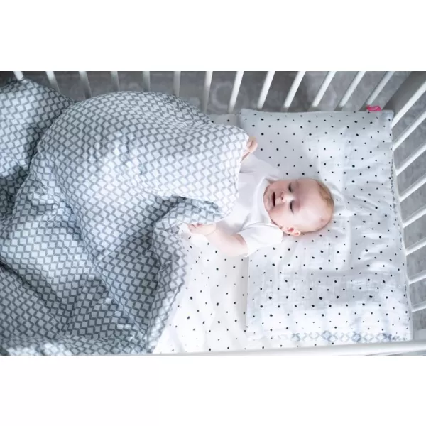 MOTHERHOOD Povlečení bavlněné mušelínové do postýlky Pro-Washed 2-dílné