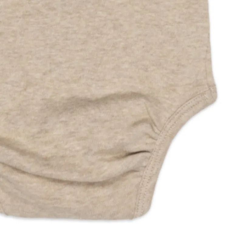 LODGER Body s krátkým rukávem Melange Beige vel. 74