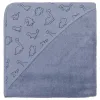Fillikid Osuška s kapucí dino blue 75x75 cm