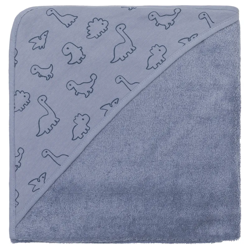 Fillikid Osuška s kapucí dino blue 75x75 cm