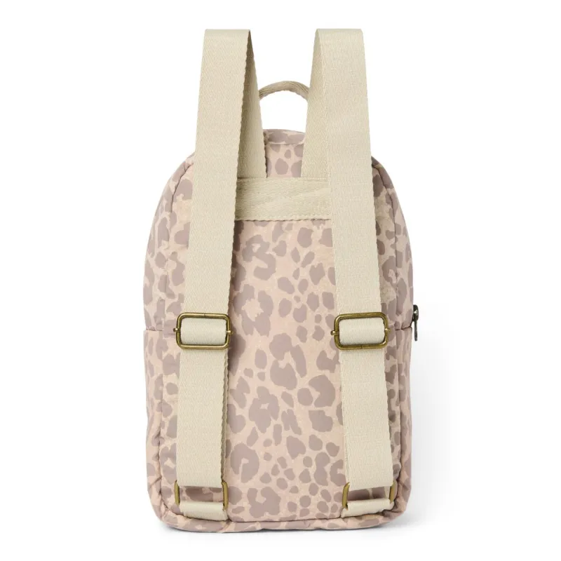 STUDIO NOOS - Puffy Mini BACKPACK | Cream Leopard