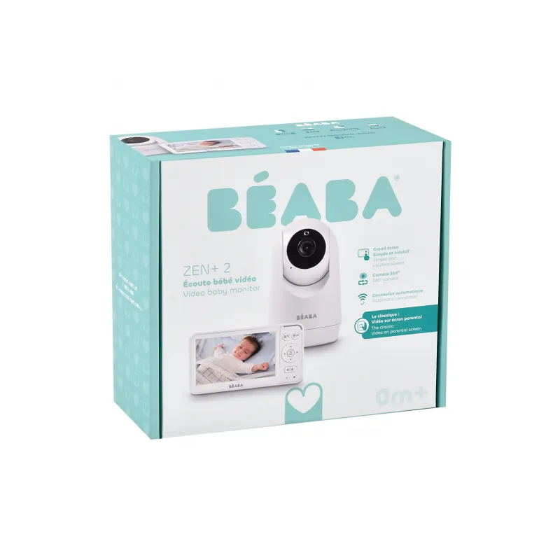 Beaba Video chůvička Zen Plus White