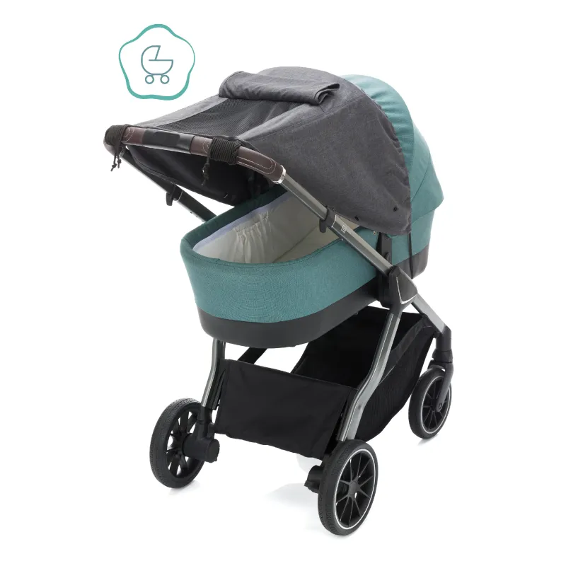 Fillikid Sluneční clona na kočárek Deluxe grey melange