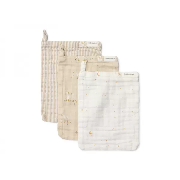 Little Dutch Žínky 3 ks Newborn Naturals