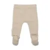 LODGER Tepláčky novorozenecké Melange Beige vel. 50