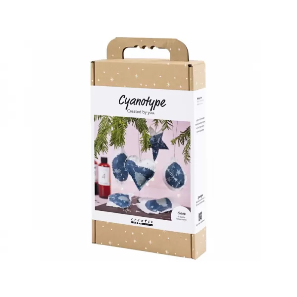 Creativ Company Kreativní sada Kyanotypie vánoční ozdoby