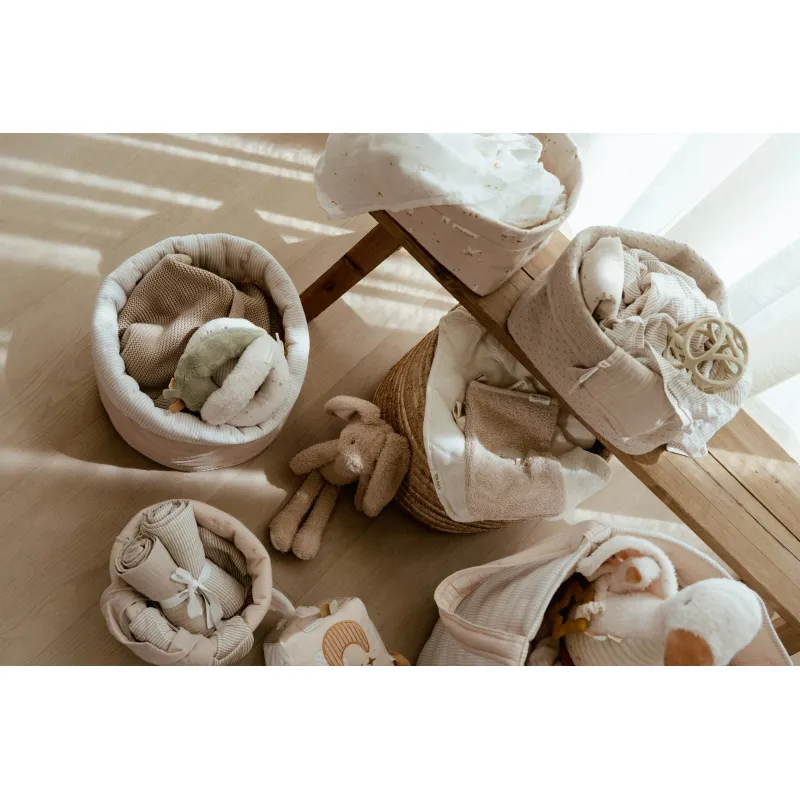Little Dutch Ubrousky mušelínové 3 ks Husa Newborn Naturals