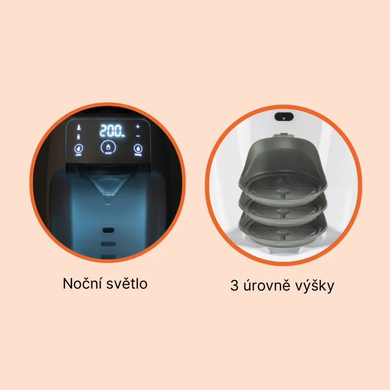 Zopa Přístroj na přípravu kojeneckého mléka Babyccino