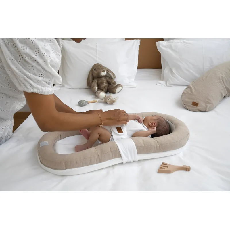 Beaba Hnízdo pro miminko Cocoony Heather Clay