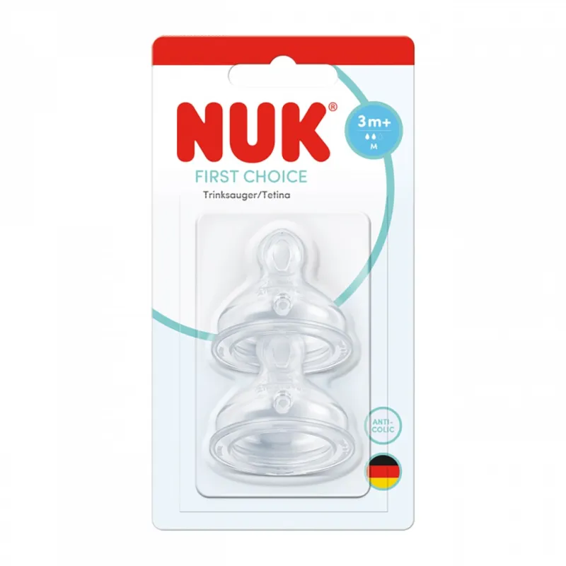 Nuk Savička First Choice M (3+m) 2 ks