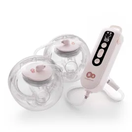 KINDERKRAFT Odsávačka mateřského mléka Double Hands-free Gentle Flow