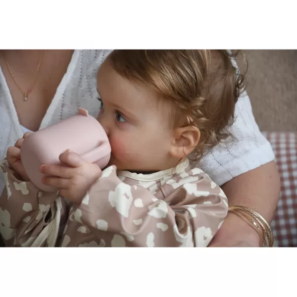 Beaba Hrnek silikonový s pítkem