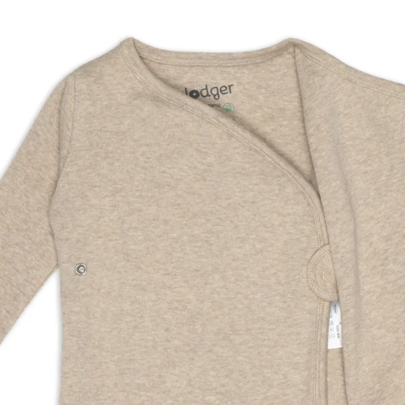 LODGER Zavinovací kabátek Melange Beige vel. 56