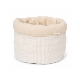 Little Dutch Košík textilní oboustranný velký Pure