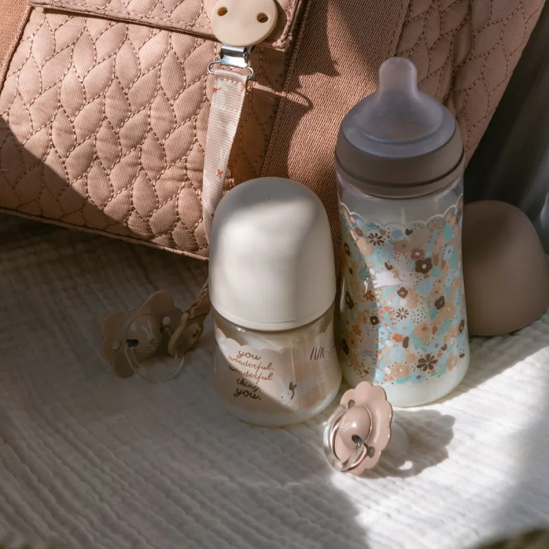 SUAVINEX | Kojenecká láhev WONDERLAND NEW 150ml FYZIOL PRŮTOK S