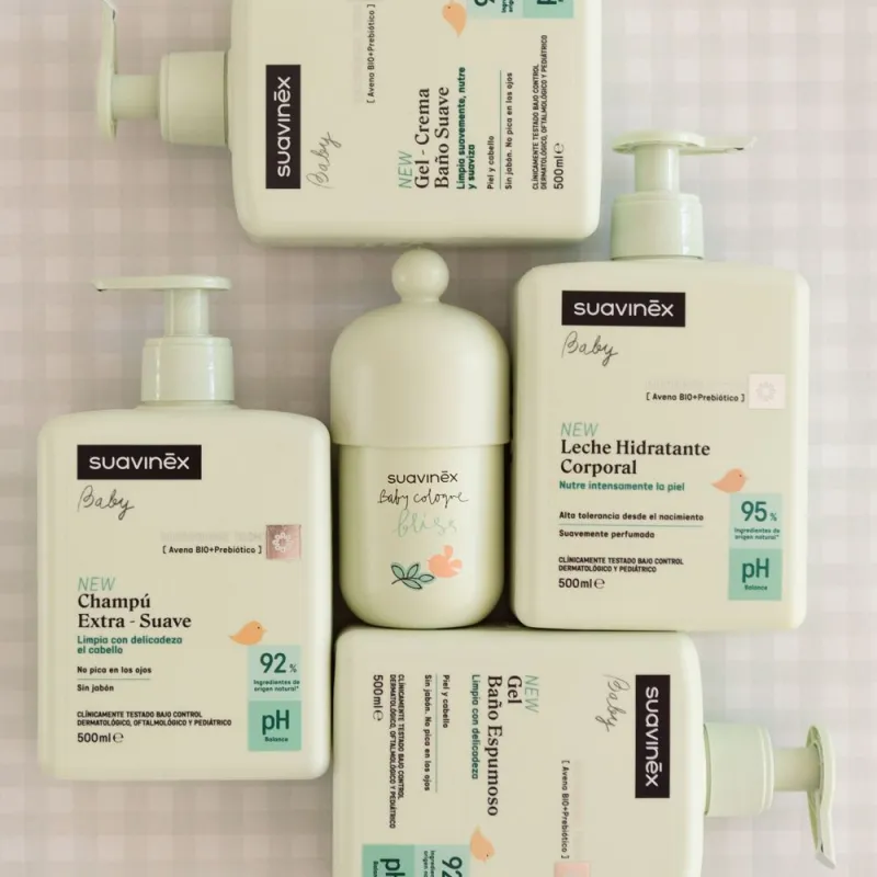 SUAVINEX JEMNÝ koupelový krémový gel 300 ml
