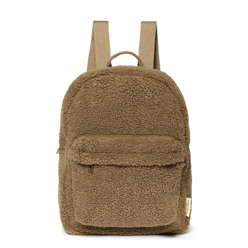STUDIO NOOS - Teddy Midi BACKPACK - batůžek s přední kapsou