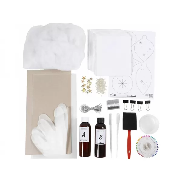 Creativ Company Kreativní sada Kyanotypie vánoční ozdoby