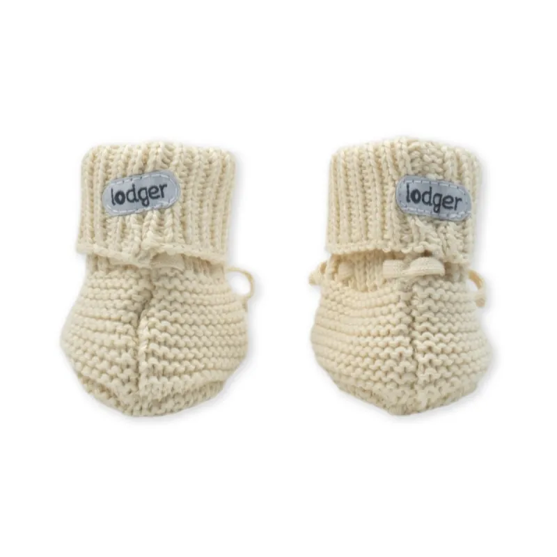 LODGER Slipper Knit Butter 0 - 6 měsíců