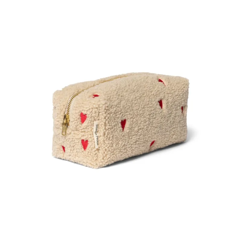 STUDIO NOOS - Teddy Hearts POUCH - kabelka