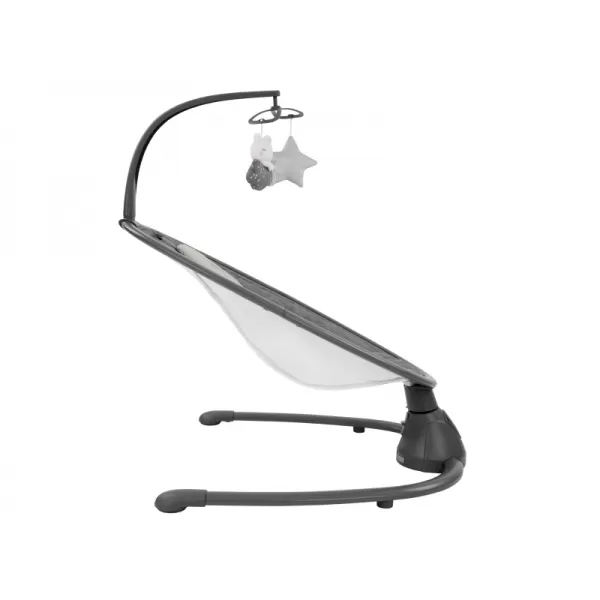 KikkaBoo Houpací lehátko elektrické Twiddle Grey