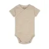 LODGER Body s krátkým rukávem Melange Beige vel. 74