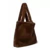 STUDIO NOOS - Faux Fur MOM BAG | Brown